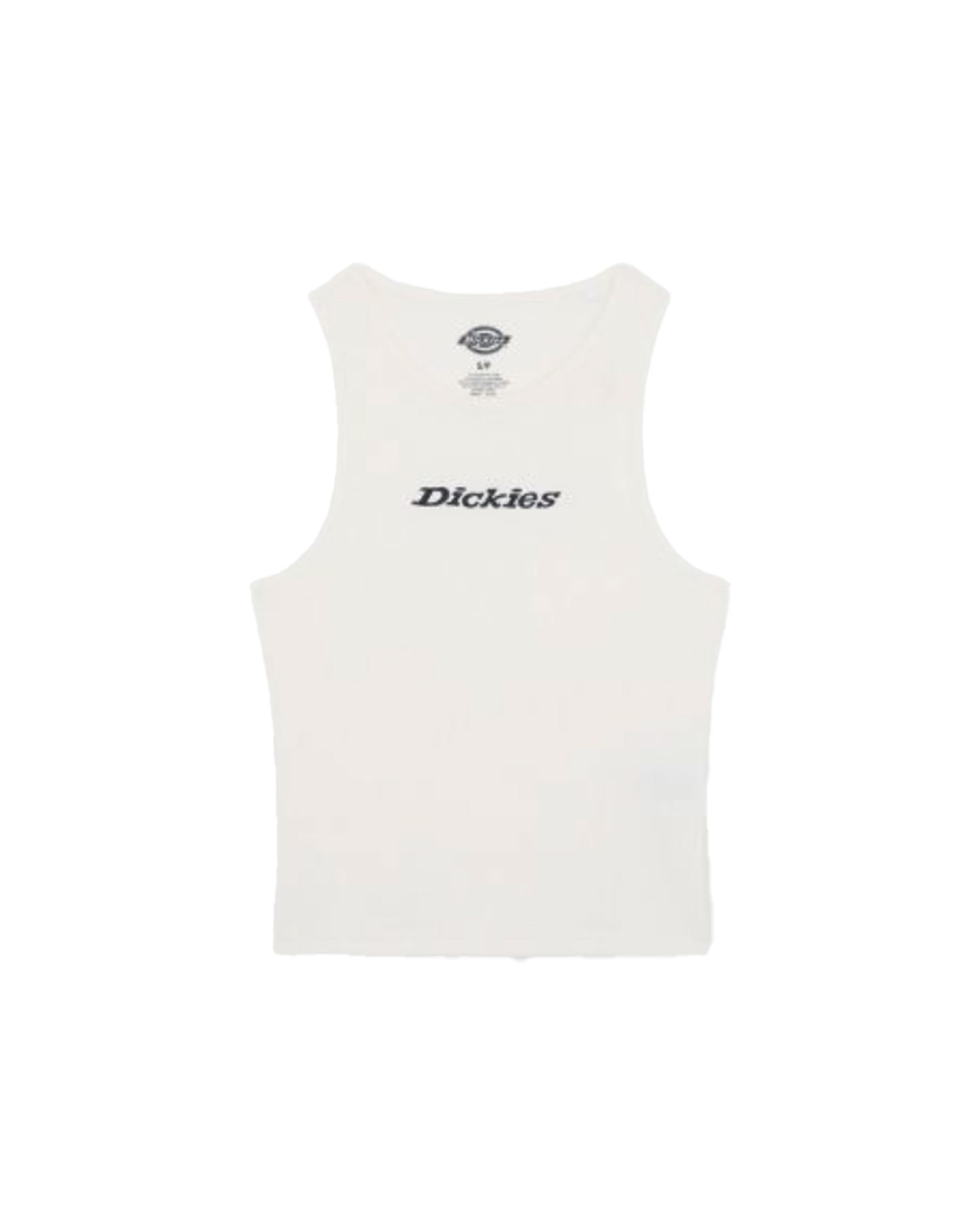 Canotta Donna Dickies Rib Top W Egret
