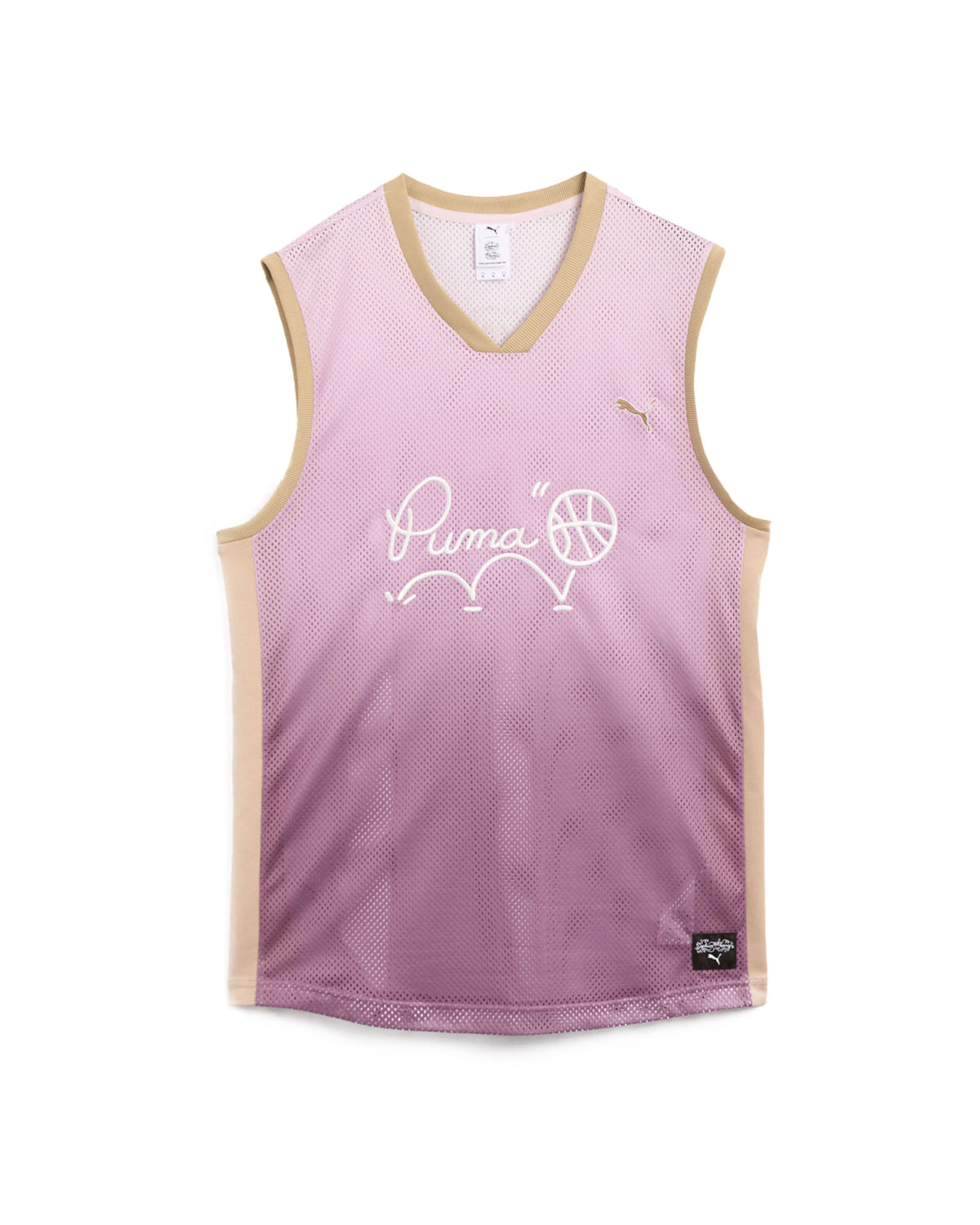 Woman's Tank Tee Puma x Sophia Chang Beige