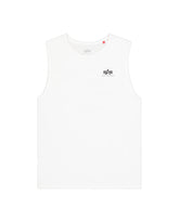 Canotta Uomo Alpha Industries Backprint Tank Bianco