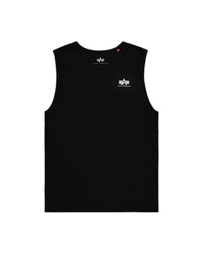 Canotta Uomo Alpha Industries Backprint Tank Nero
