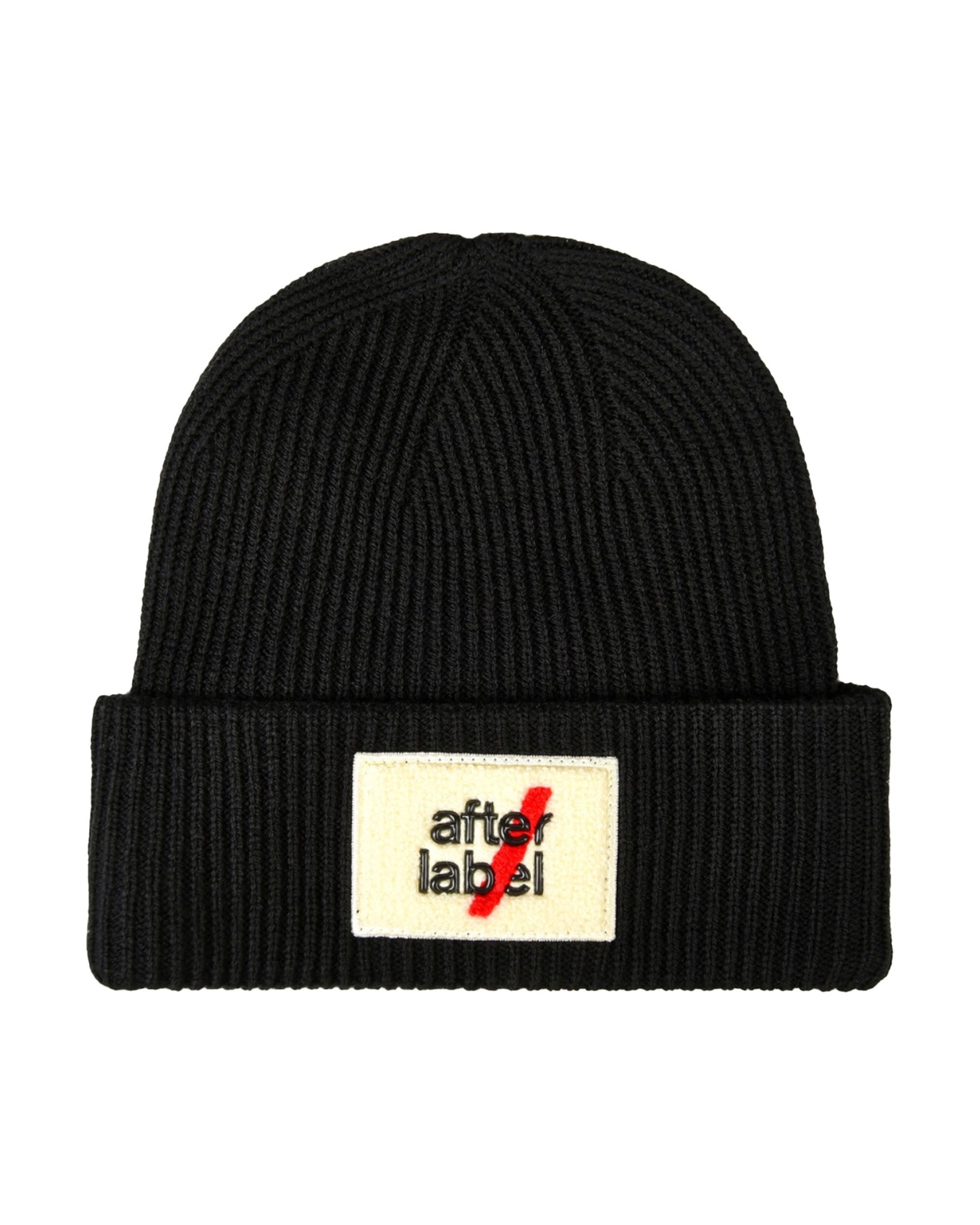 Cappello Beanie After Label Kiruna Nero