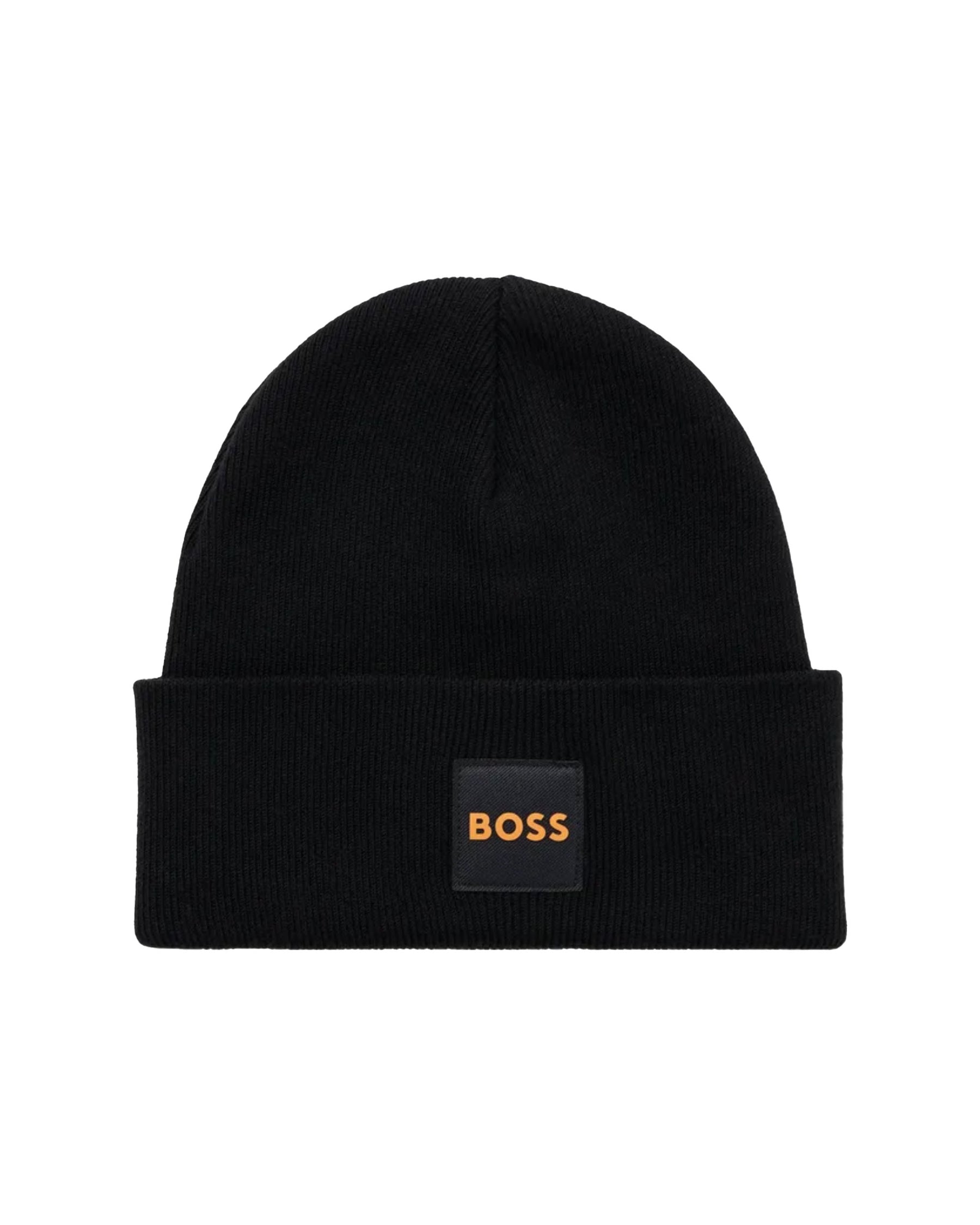 Beanie Hat Boss Fantastico Black