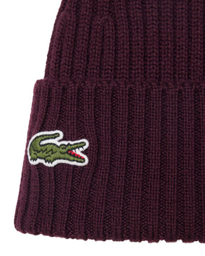 Cappello Beanie Lacoste Bordeaux