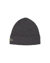 Cappello Beanie Lacoste Classic Logo Grigio
