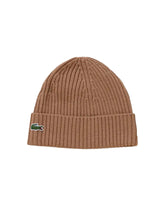 Beanie Hat Lacoste Brown