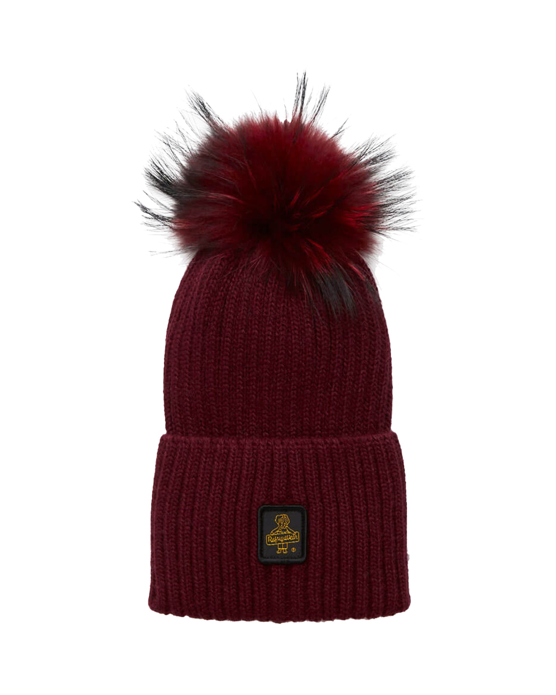 Cappello Donna Refrigiwear Snow Flake Pon Pon Bordeaux