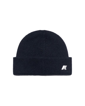 Cappello K-Way Brice Cardigan Stitch Wool Blu