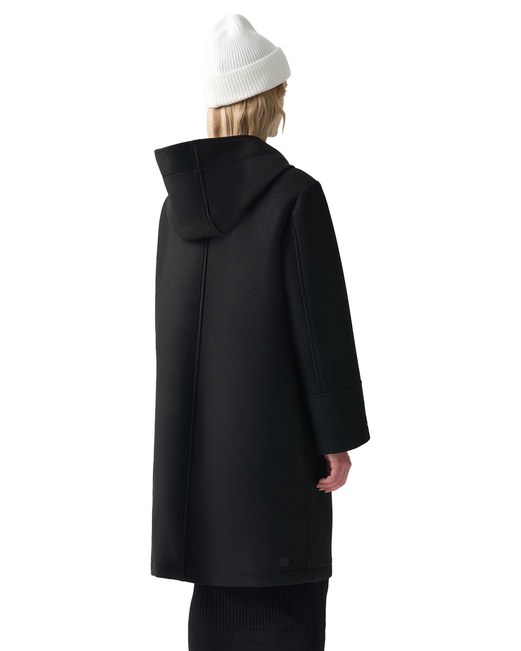 Cappotto Lungo Donna Colmar Originals In Panno Nero