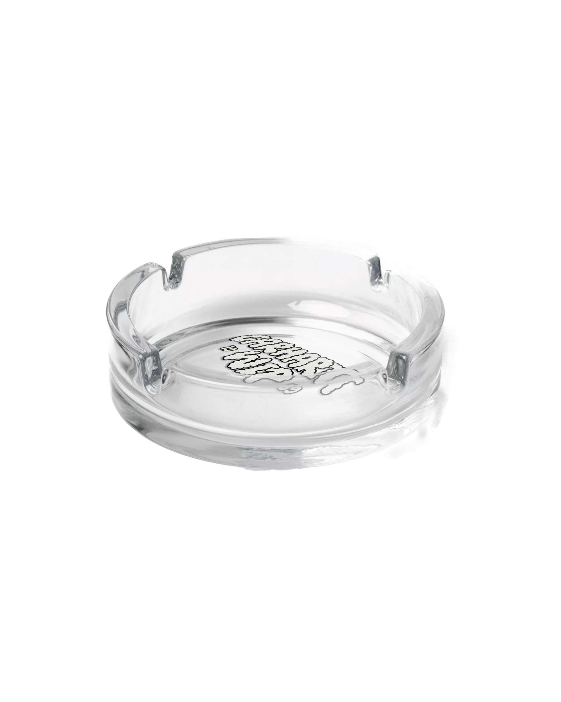 Posa Cenere Cloud Script Ashtray Vetro