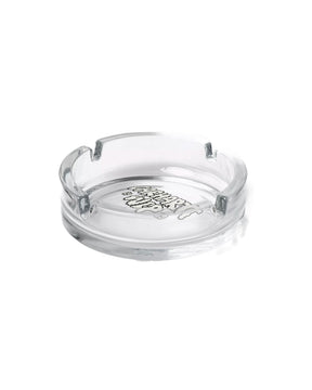 Posa Cenere Cloud Script Ashtray Vetro