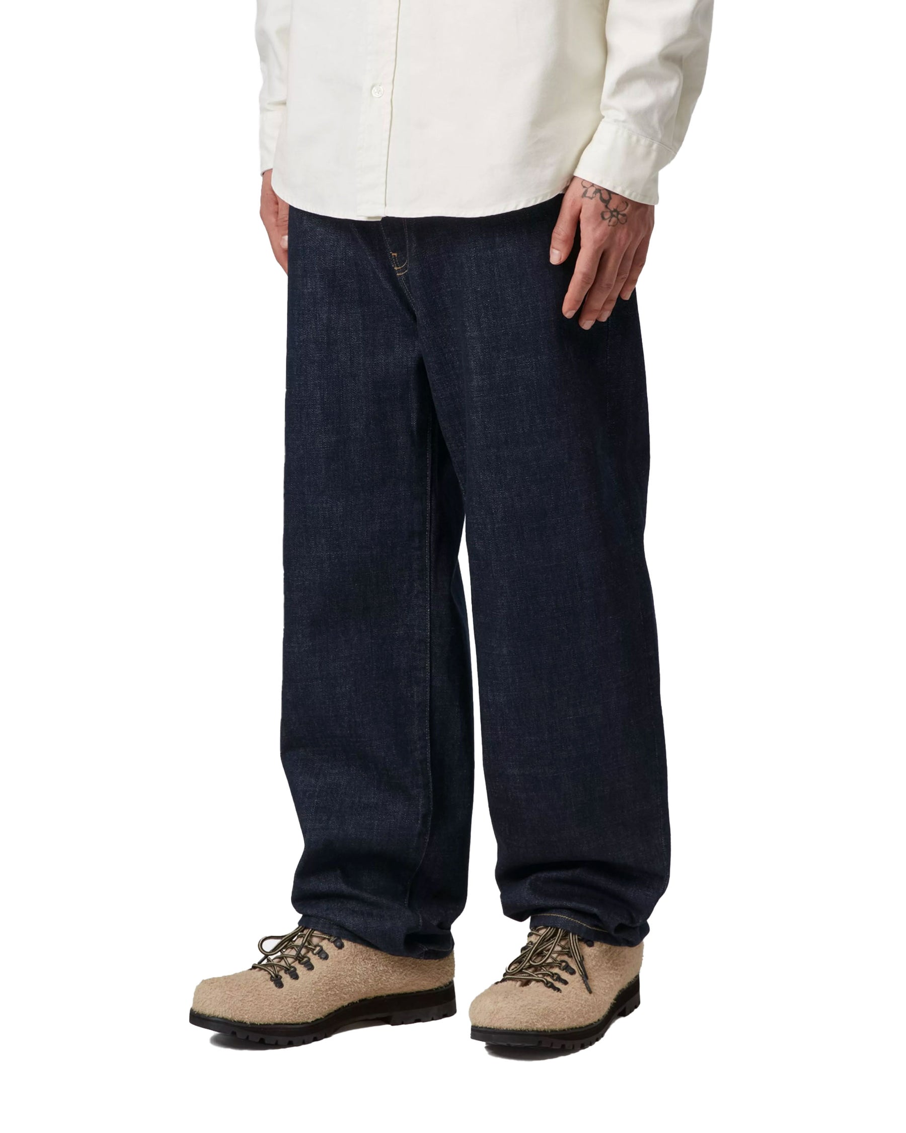 Carhartt Wip Aaron Pant Blue Rinsed