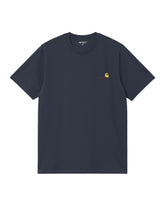 Carhartt Wip American Script T-Shirt Deep Night