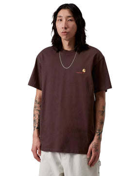 Carhartt Wip American Script T-Shirt Palisander