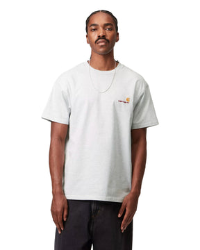 Carhartt Wip American Script Tee Ash Heather