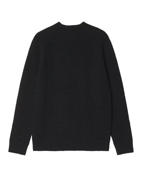 Carhartt Wip Anglistic Sweater Speckled Black