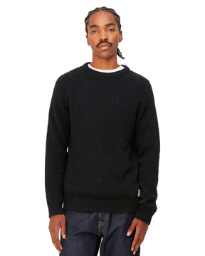 Carhartt Wip Anglistic Sweater Speckled Black