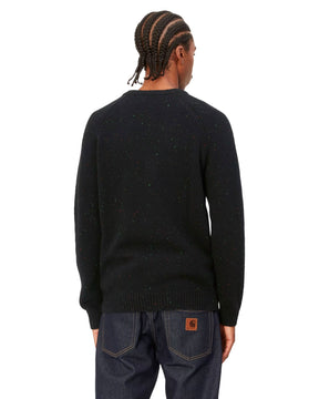 Carhartt Wip Anglistic Sweater Speckled Black