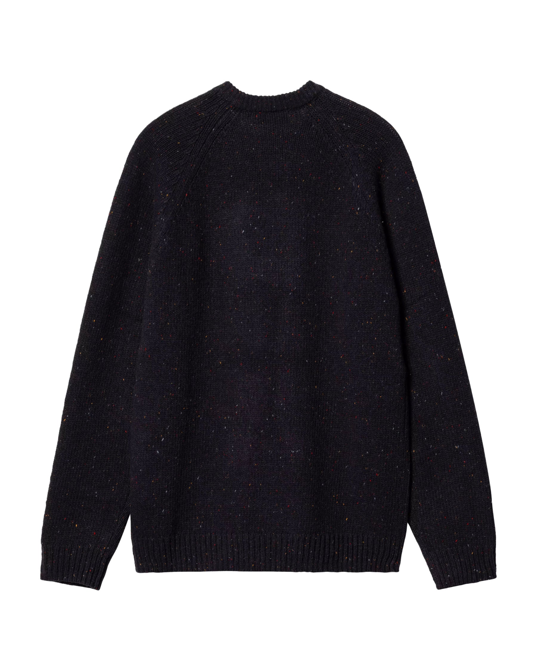 Carhartt Wip Anglistic Sweater Speckled Dark Navy