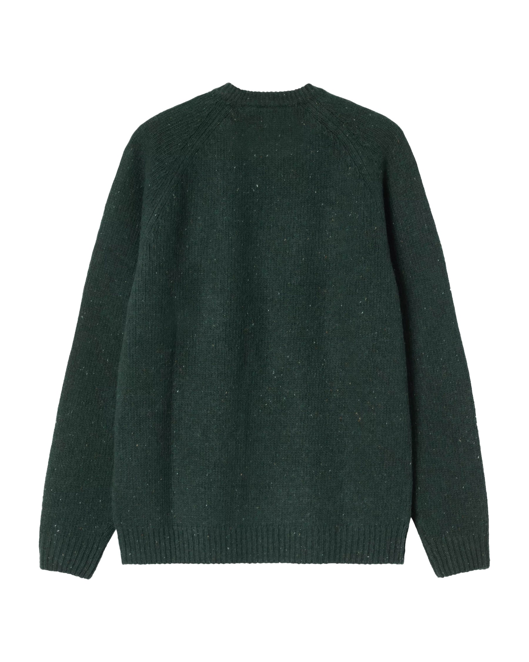 Carhartt Wip Anglistic Sweater Speckled Dark Scarab