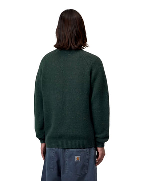 Carhartt Wip Anglistic Sweater Speckled Dark Scarab