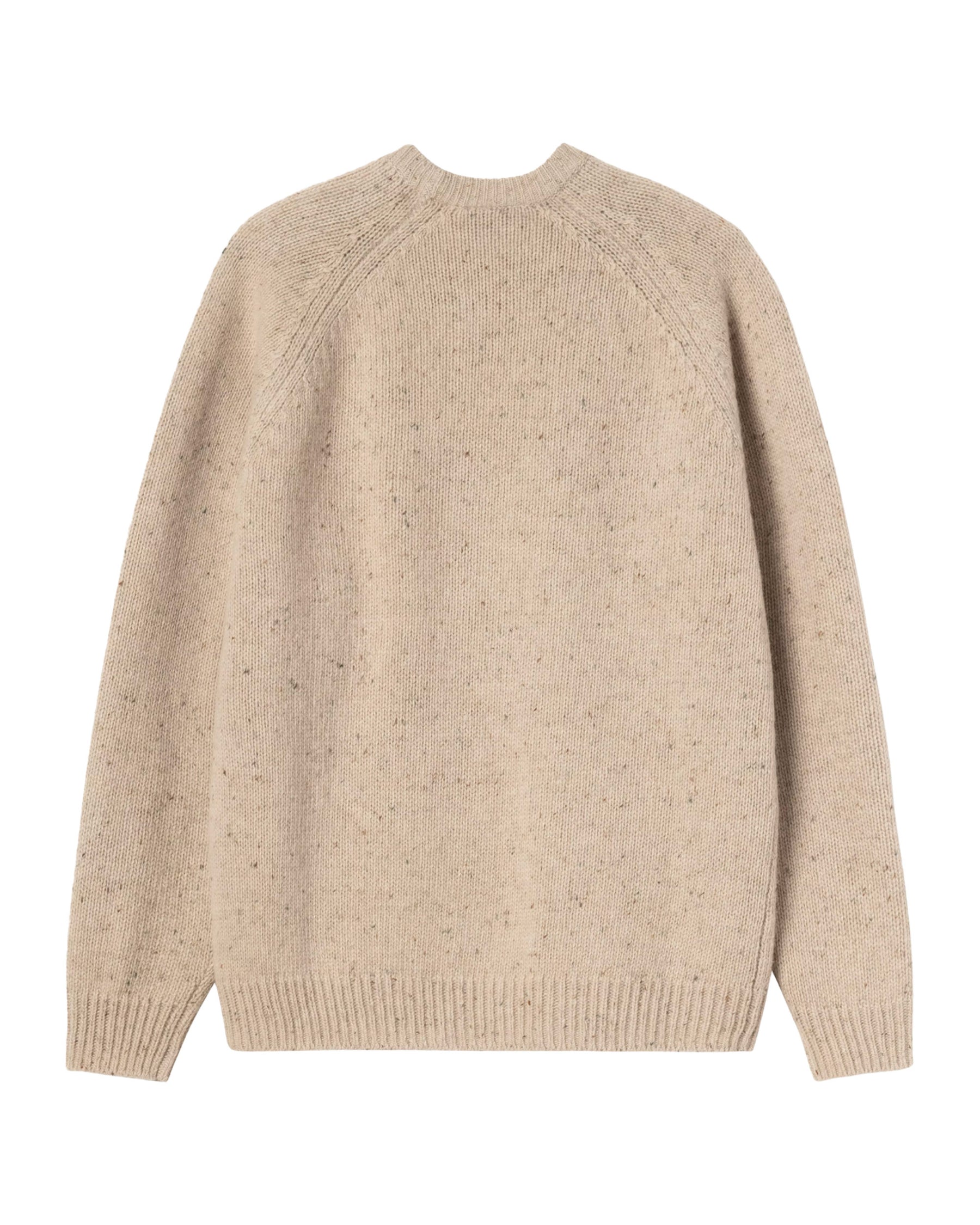 Carhartt Wip Anglistic Sweater Speckled Fleur De Sel