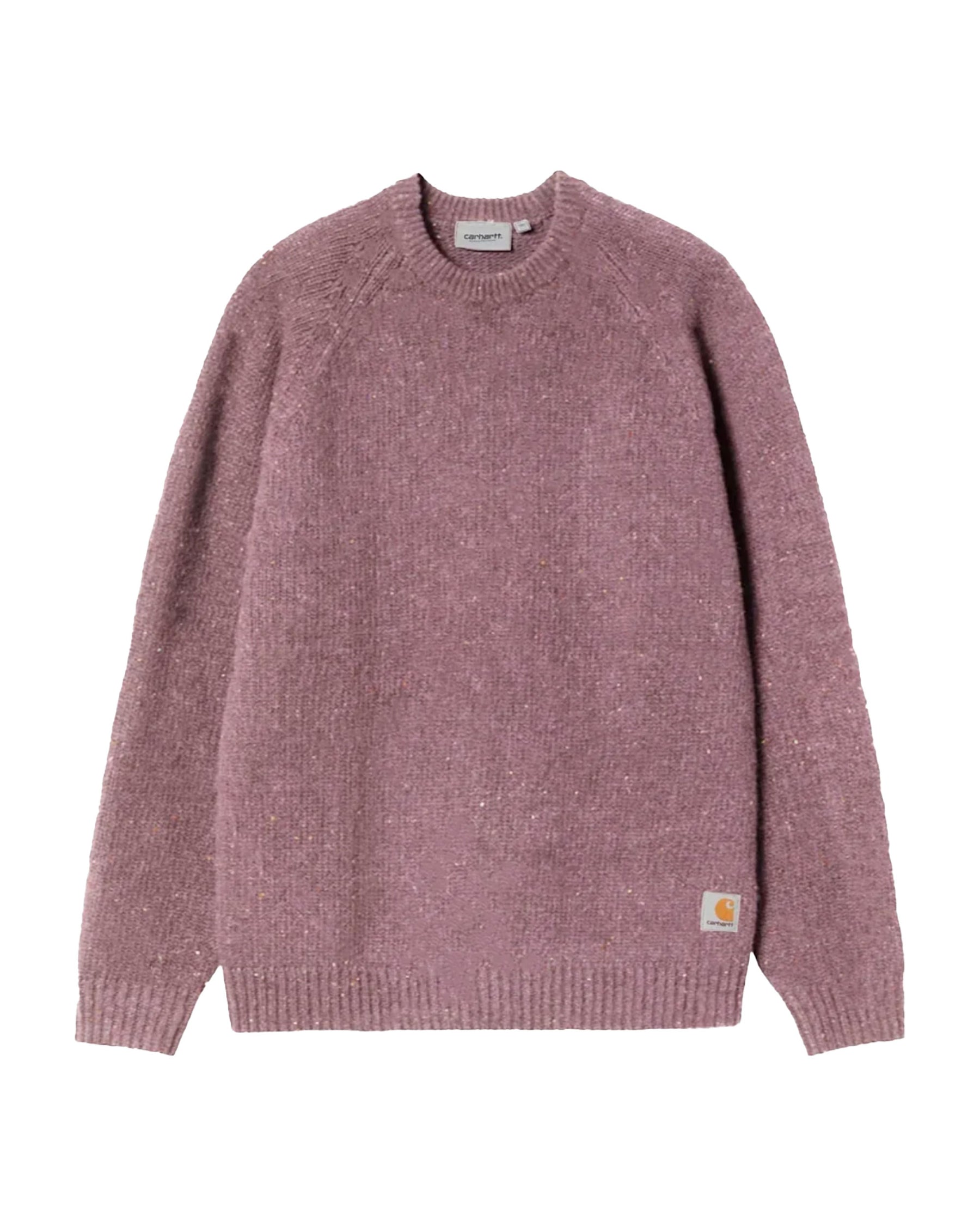 Carhartt Wip Anglicistic Sweater Speckled Hortensia