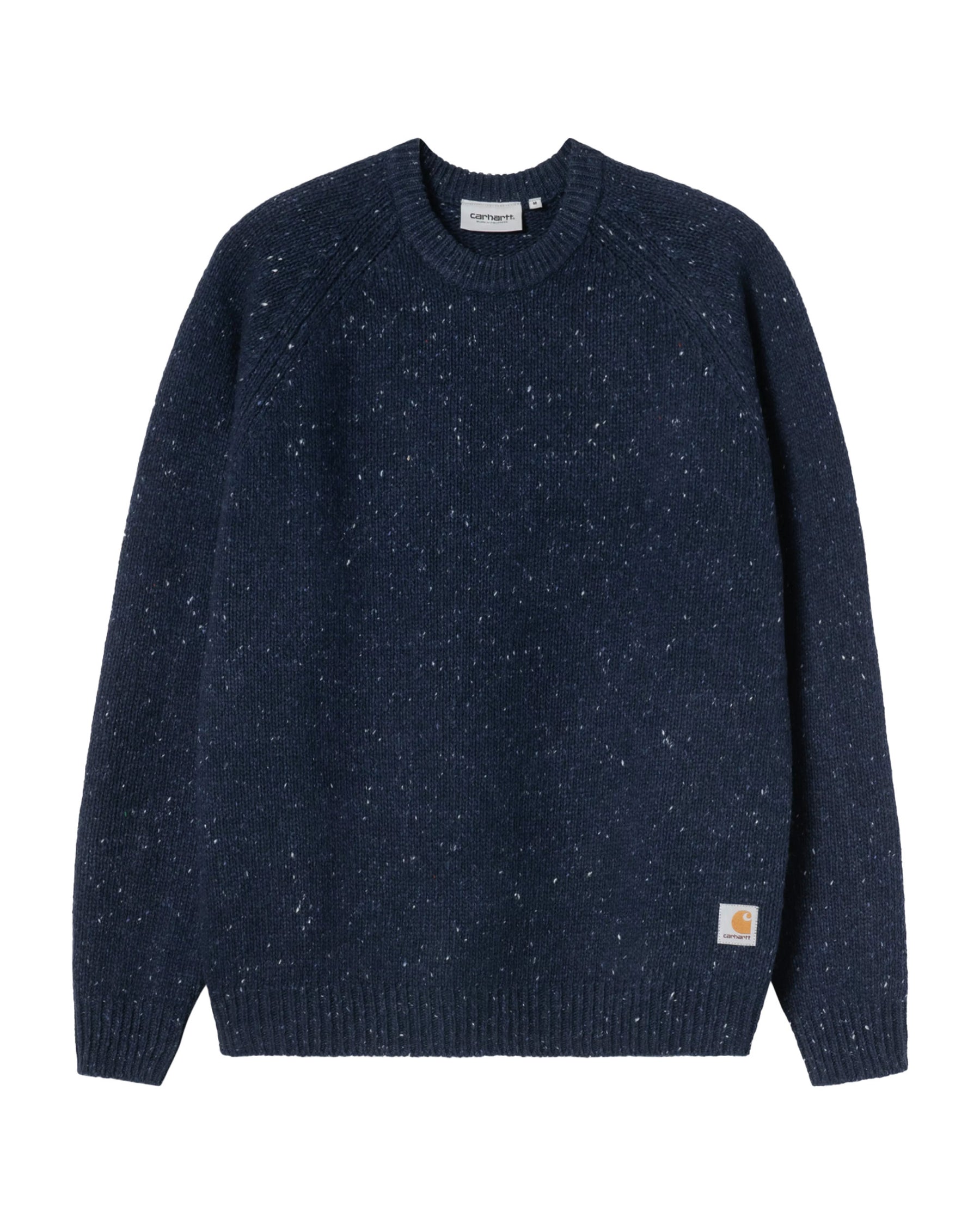 Carhartt Wip Anglistic Sweater Speckled Jupiter