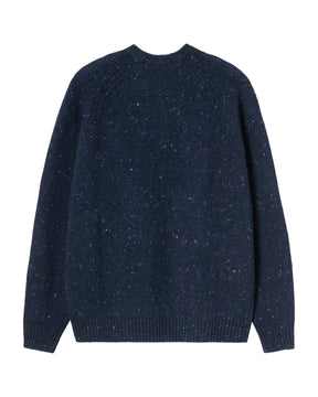 Carhartt Wip Anglistic Sweater Speckled Jupiter