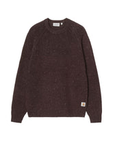 Carhartt Wip Anglistic Sweater Speckled Tobacco