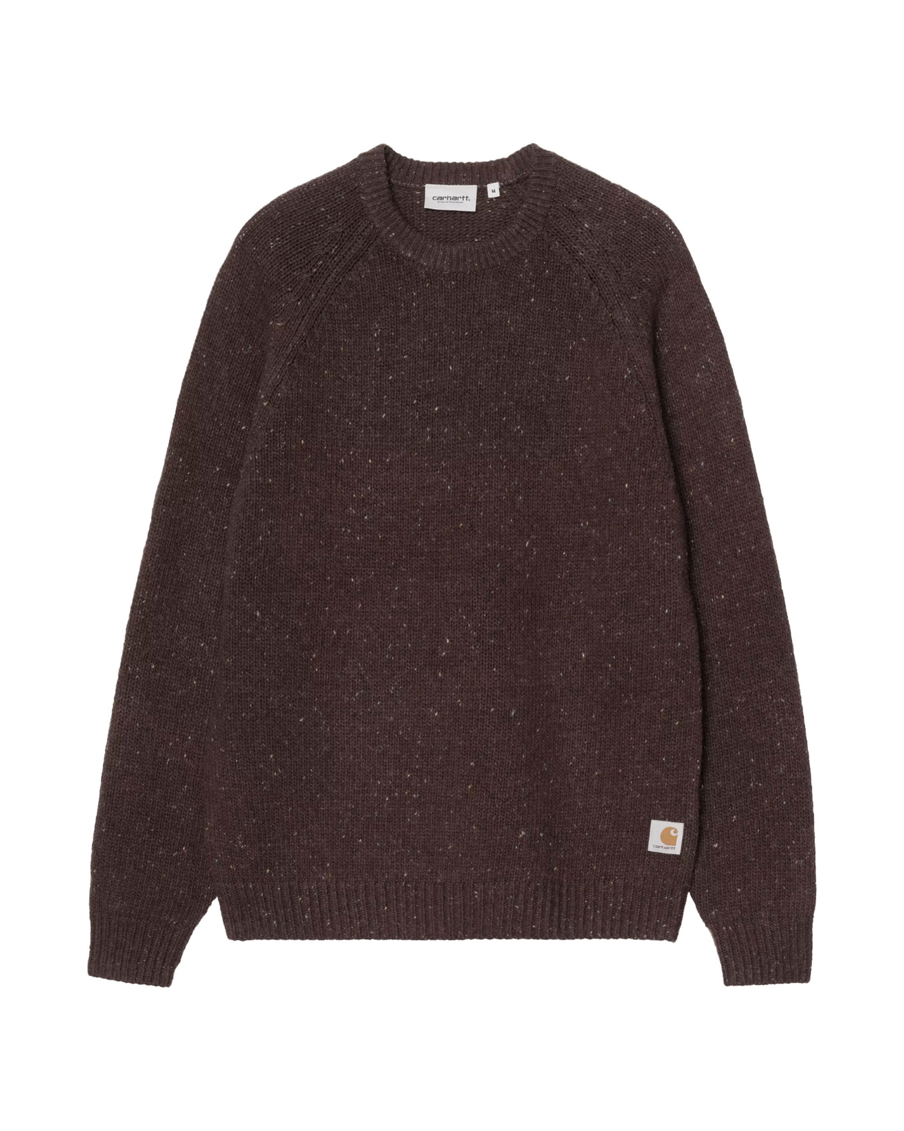 Carhartt Wip Anglistic Sweater Speckled Tobacco