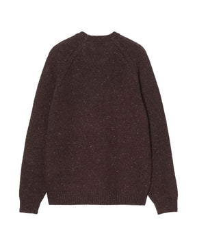 Carhartt Wip Anglistic Sweater Speckled Tobacco