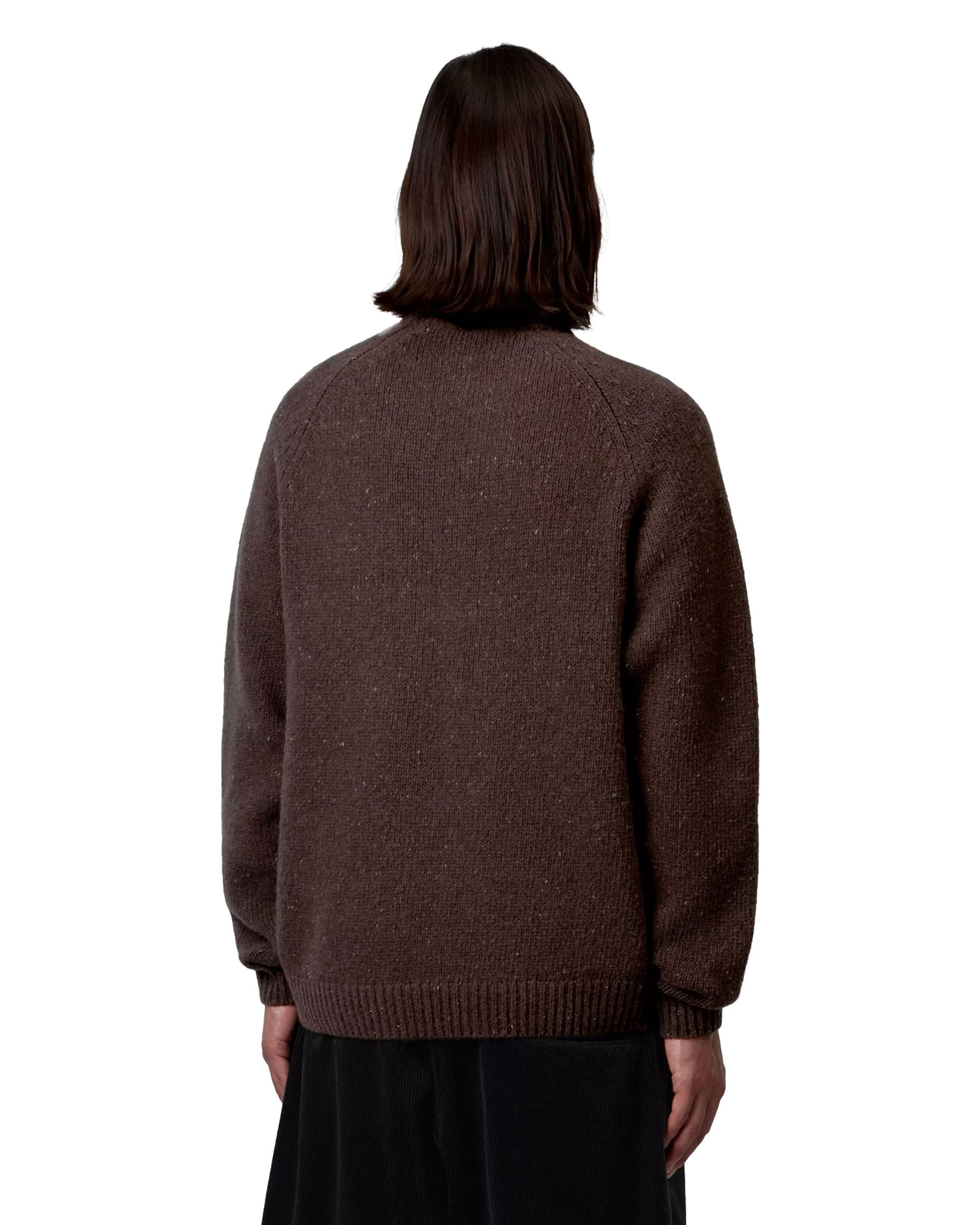 Carhartt Wip Anglistic Sweater Speckled Tobacco