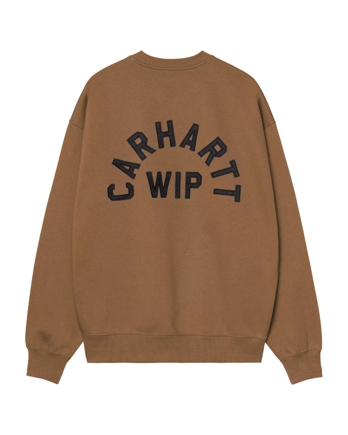 Carhartt Wip Arch Script Sweat WIP H Brown-Black Stone Washed