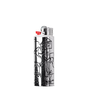 Carhartt Wip Blinkerfluid BIC Metal Lighter Case Silver