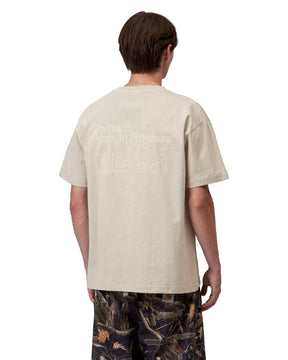 Carhartt Wip Boxed T-Shirt Fleur De Sel garment dyed