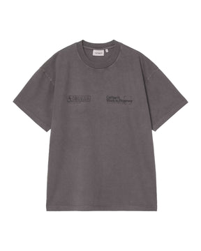 Carhartt Wip Boxed T-Shirt Soot garment dyed