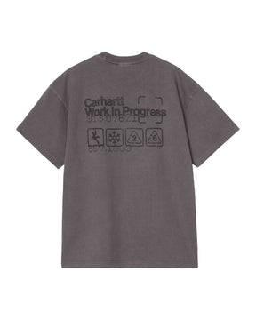 Carhartt Wip Boxed T-Shirt Soot garment dyed