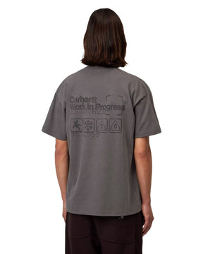 Carhartt Wip Boxed T-Shirt Soot garment dyed