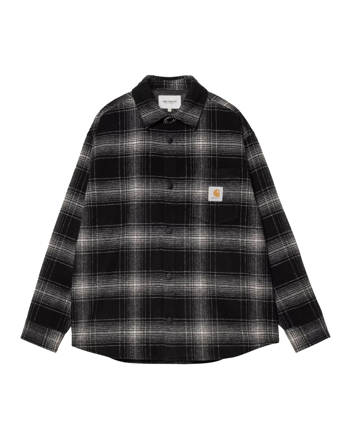 Carhartt Wip Brennan Shirt Jac Brennan Check Black-Wax