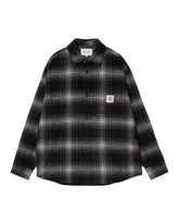 Carhartt Wip Brennan Shirt Jac Brennan Check Black-Wax