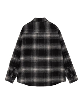 Carhartt Wip Brennan Shirt Jac Brennan Check Black-Wax