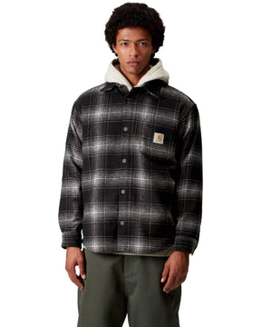 Carhartt Wip Brennan Shirt Jac Brennan Check Black-Wax