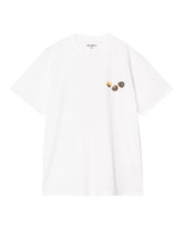 Carhartt Wip Button T-Shirt Bianco