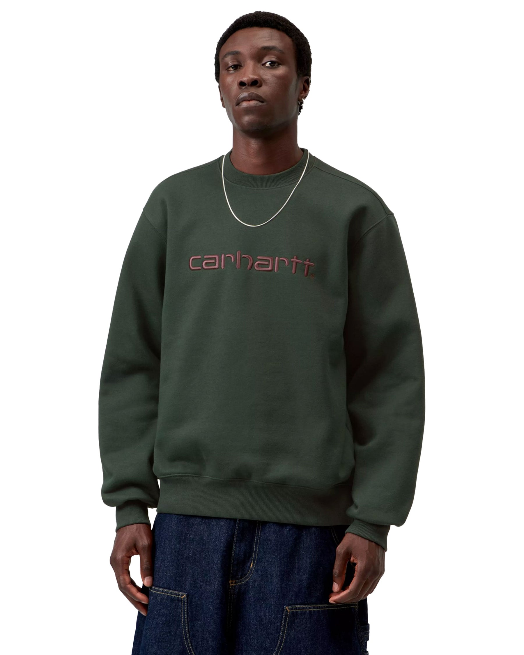 Carhartt Wip Carhartt Sweat Dark Scarab-Palisander