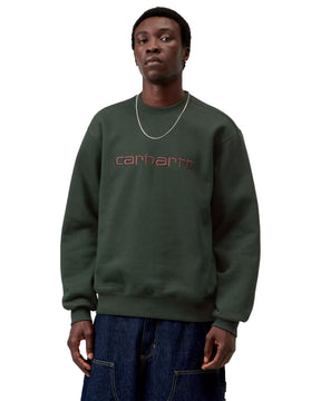 Carhartt Wip Carhartt Sweat Dark Scarab-Palisander