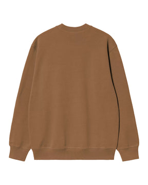 Carhartt Wip Carhartt Sweat WIP Hamilton Brown-Black