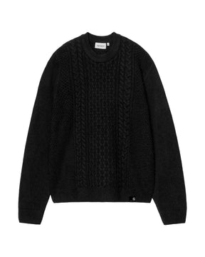 Carhartt Wip Caster Knit Sweater Black