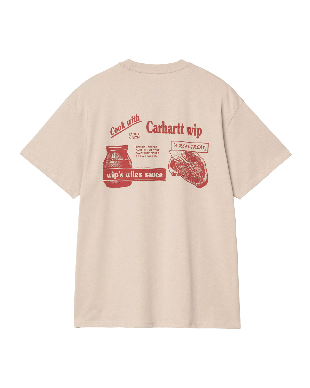Carhartt Wip Catalogue T-Shirt Fleur De Sel-Desire