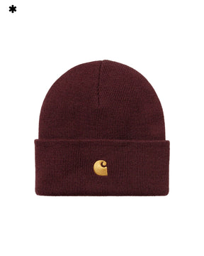 Carhartt Wip Chase Beanie Amarone Gold