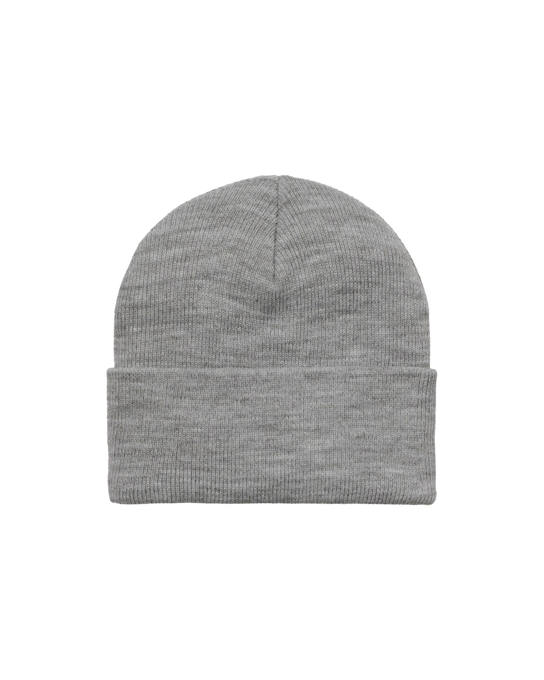 Carhartt Wip Chase Beanie Grey Heather-Gold